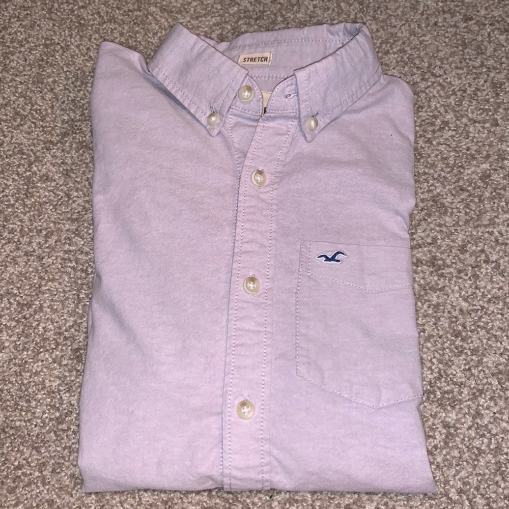 Small Hollister Stretch Button Down